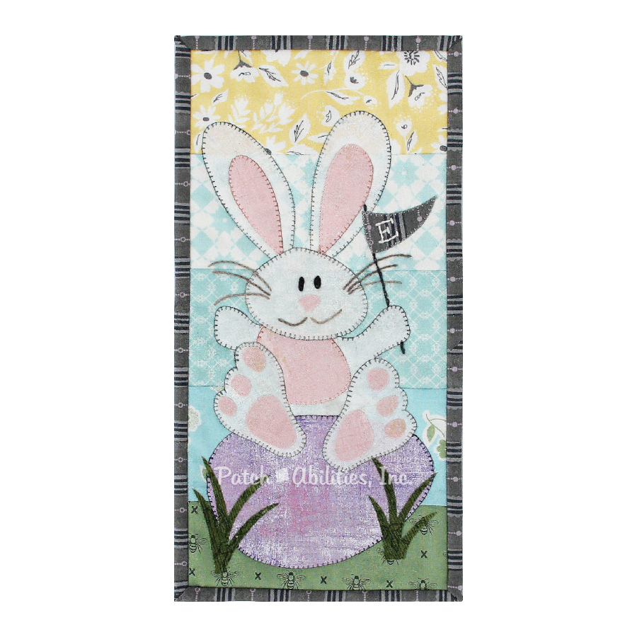 PDF Pattern #236 Easter's Biggest Fan by Patch Abilities - wall hanging