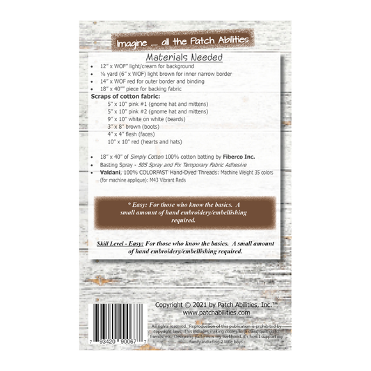 Gnome Is Where The Heart Is #266 by Patch Abilities (back cover)