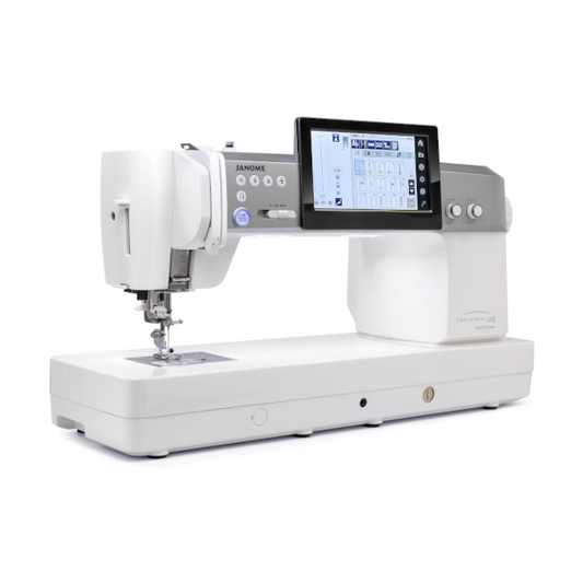 Janome Continental M8 Professional - side view