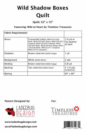 Forage Shadow Boxes Quilt