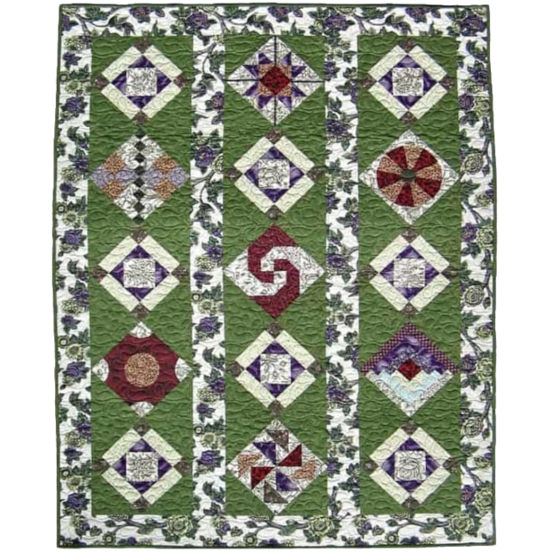 The Scrappy Sampler by Among Brenda's Quilts