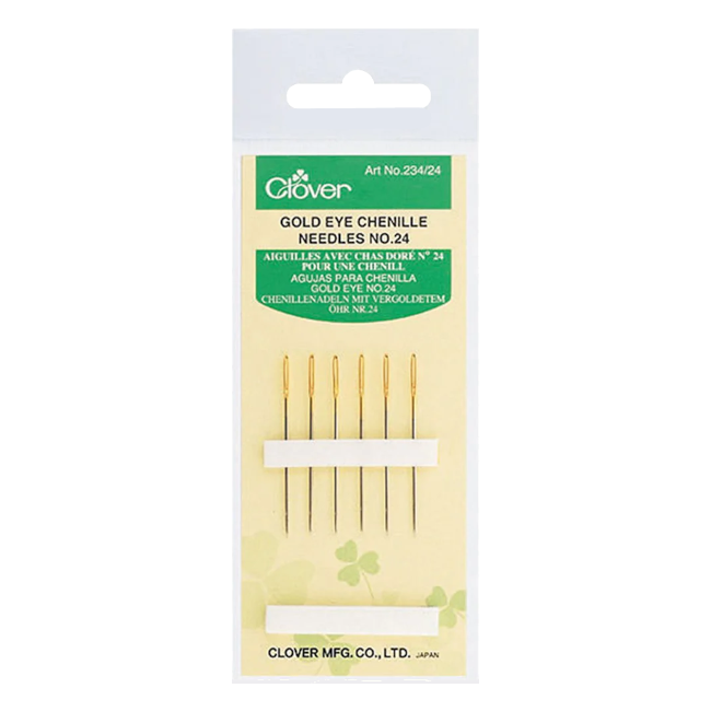 Gold Eye Chenille Needles (No.24)