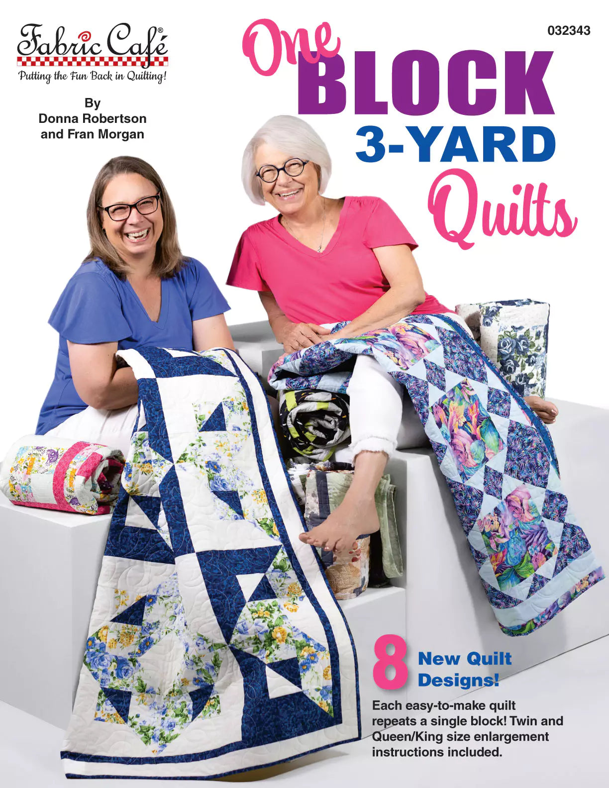 One block 3 yard Quilts by Fabric Cafe