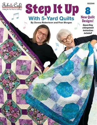 Step it up with 5 - yard quilts