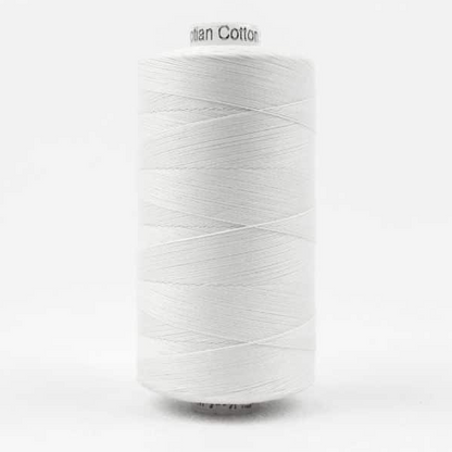 Konfetti by Wonderfil Egyptian Cotton Thread in white