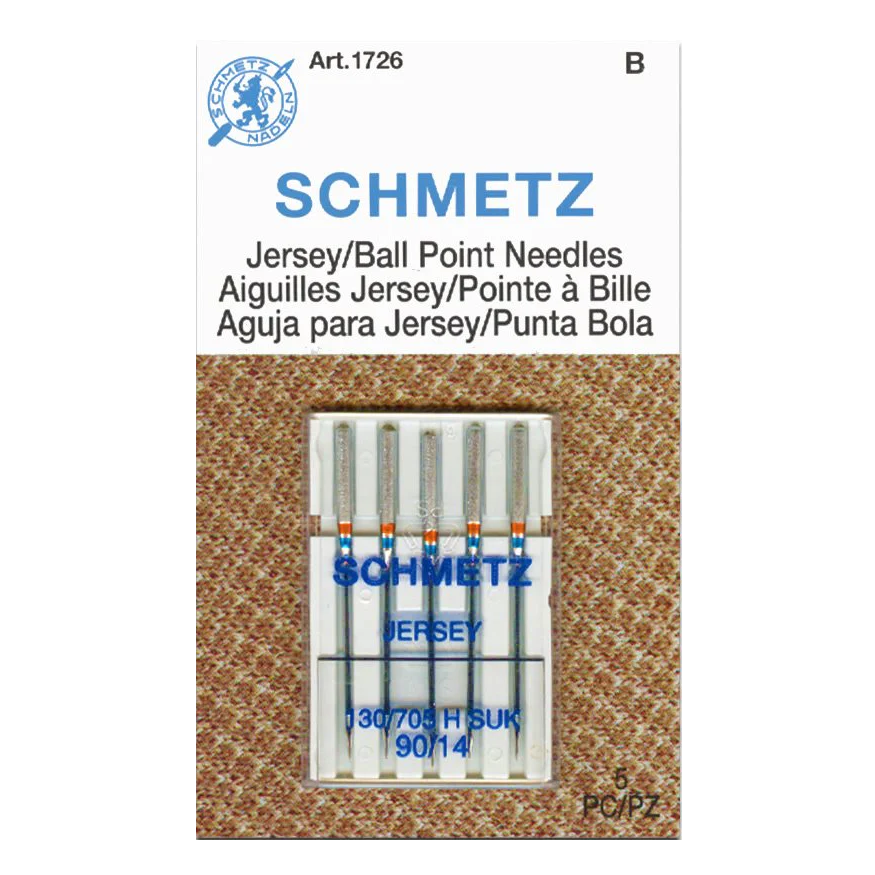 Schmetz Jersey/Ball Point Needles 90/14
