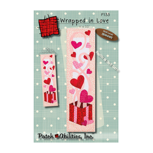 PDF Pattern #133 Wrapped in Love by Patch Abilities - front cover