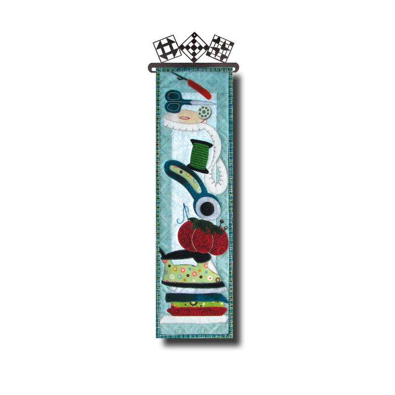 PDF Pattern #148 Quilt Like Crazy by Patch Abilities - wall hanging