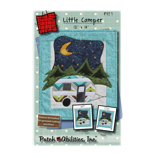 PDF Pattern #151 Quilt Like Crazy by Patch Abilities - front cover