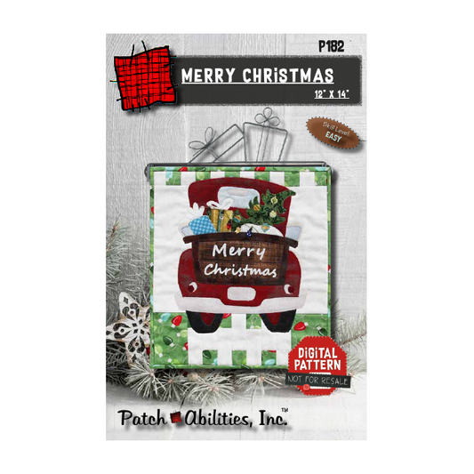 Merry Christmas Little Truck #182 (PDF)