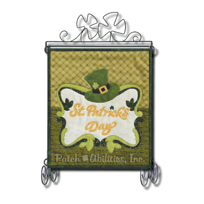 PDF Pattern #191 St Patricks Day by Patch Abilities - wall hanging