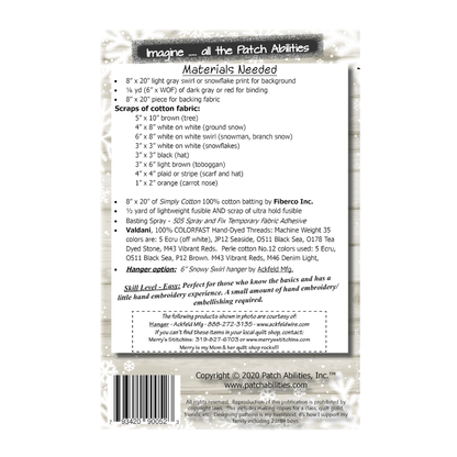 Windy Winter #257 by Patch Abilities (back cover)