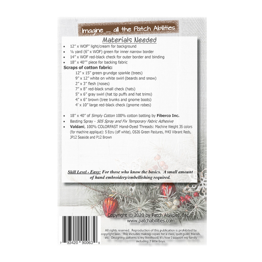 Home With A Gnome #263 by Patch Abilities (back cover)