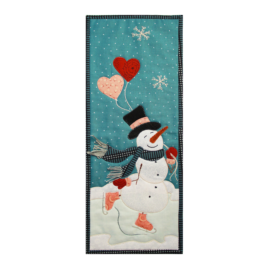 Snow In Love #264 by Patch Abilities wall hanging