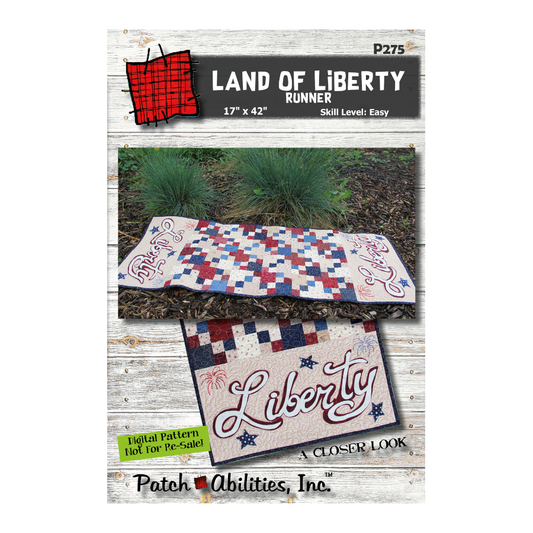 Land of Liberty #275 by Patch Abilities (front cover)