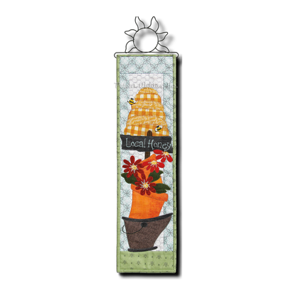 Love 2 Bee Potted #278 by Patch Abilities wall hanging on hanger
