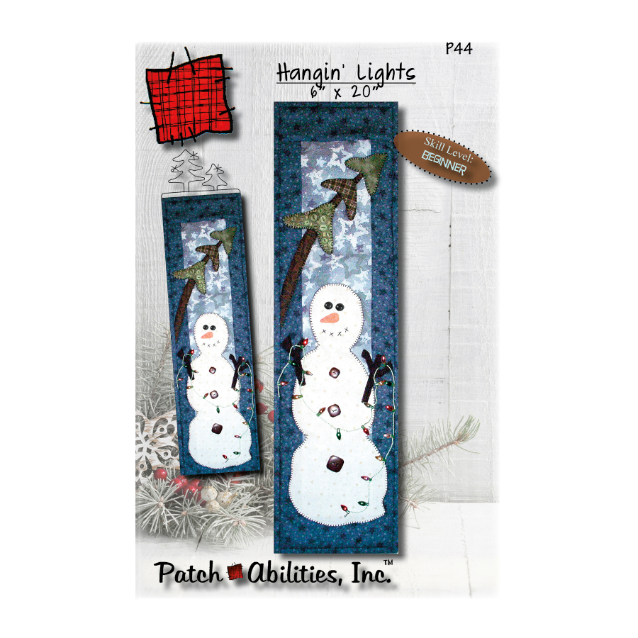 PDF Pattern #44 Hangin Lights by Patch Abilities - front cover