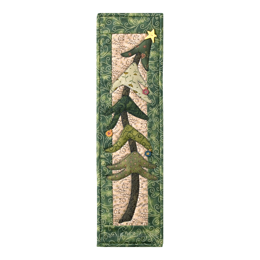 PDF Pattern #45 Holiday Tree by Patch Abilities - wall hanging