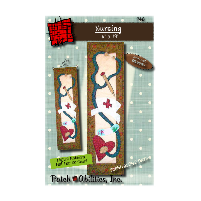PDF Pattern #46 Nursing by Patch Abilities - front cover