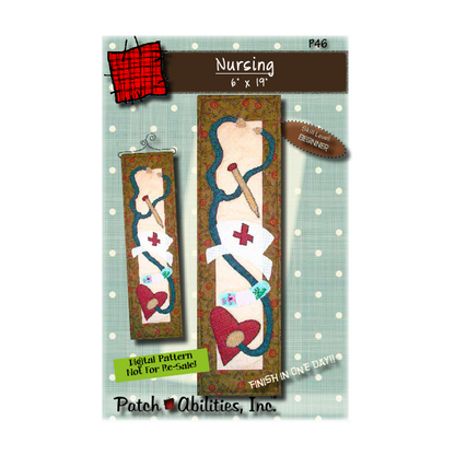 PDF Pattern #46 Nursing by Patch Abilities - front cover