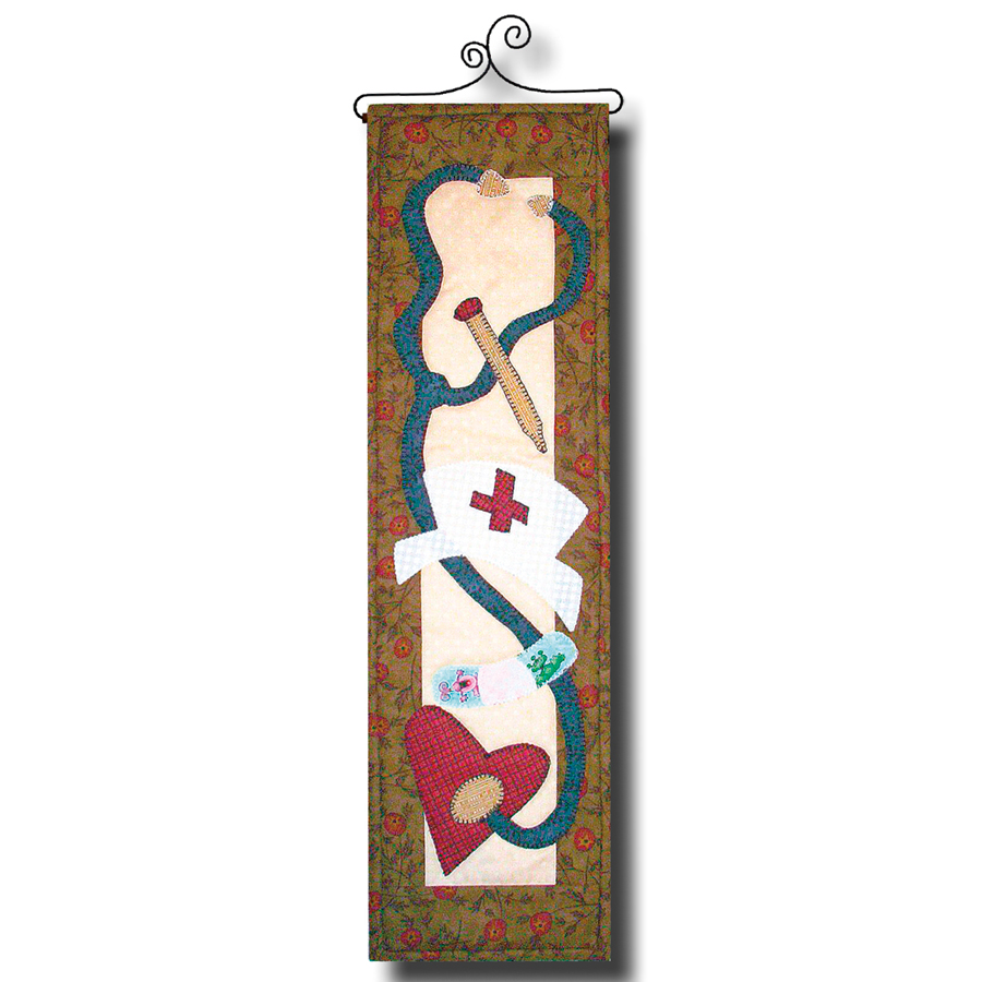 PDF Pattern #46 Nursing by Patch Abilities - wall hanging