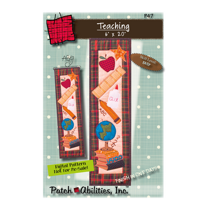 PDF Pattern #47 Teaching by Patch Abilities - front cover