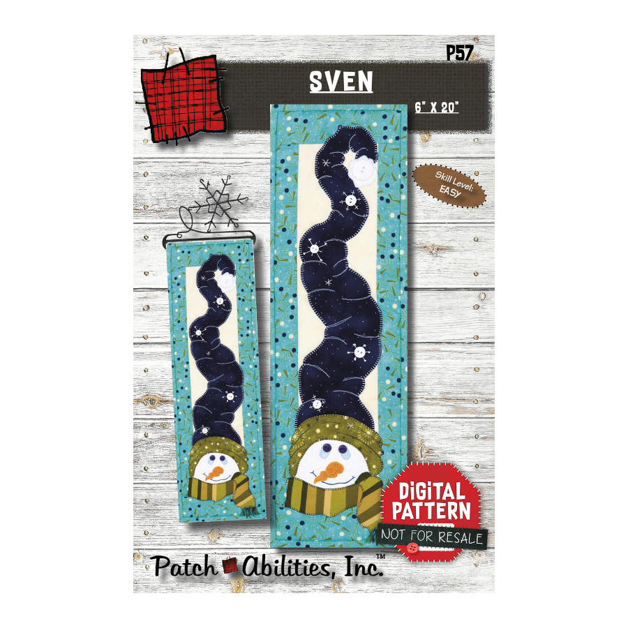 PDF Pattern #57 SVEN by Patch Abilities - front cover