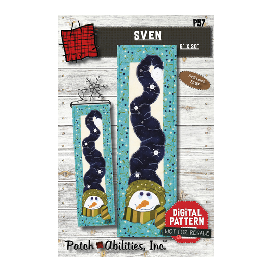 PDF Pattern #57 SVEN by Patch Abilities - front cover