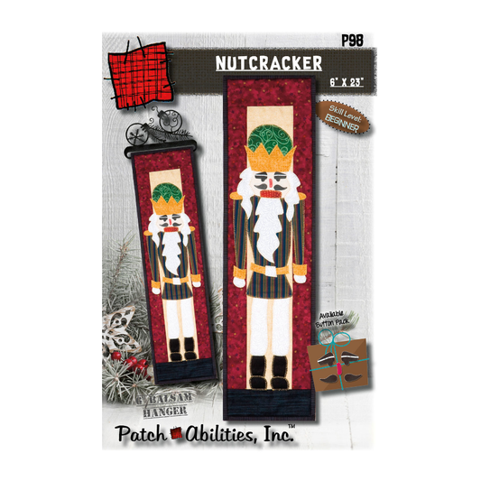 PDF Pattern #98 Nutcracker by Patch Abilities - front cover