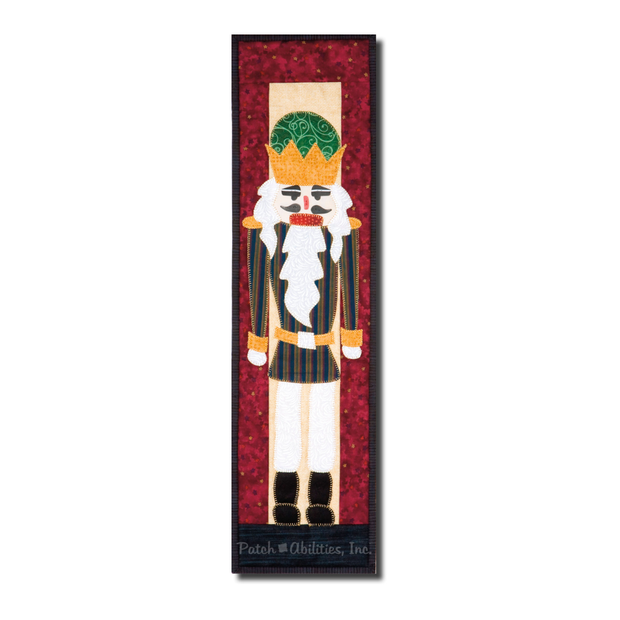 PDF Pattern #98 Nutcracker by Patch Abilities - wall hanging