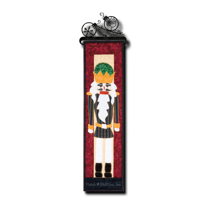 PDF Pattern #98 Nutcracker by Patch Abilities - wall hanging on hanger