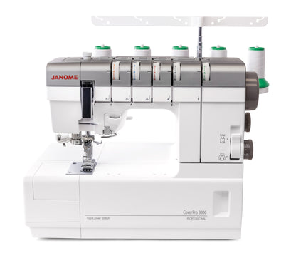 Janome Cover Pro 3000P - front view