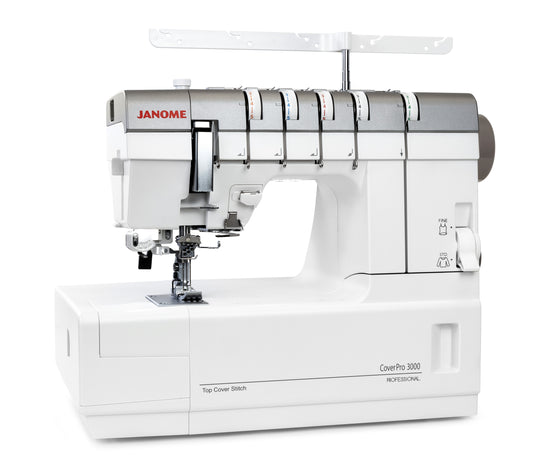 Janome Cover Pro 3000P - left view