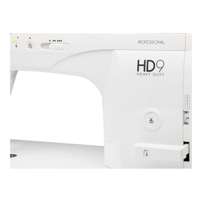 Janome HD9 Professional - close-up of machine front