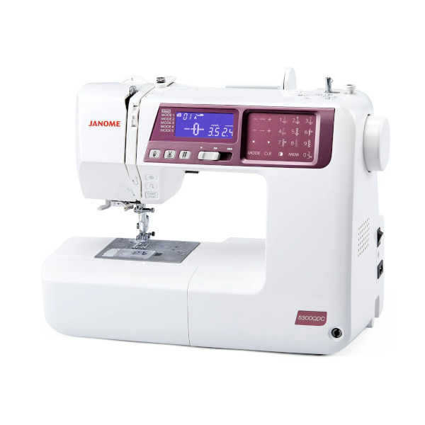 Janome 5300 QDC-G Sewing Machine -  right side front view