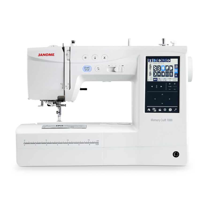 Janome Memory Craft 1000