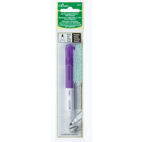 air erasable marker with eraser by clover