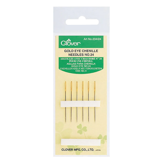Gold Eye Chenille Needles (No.24)