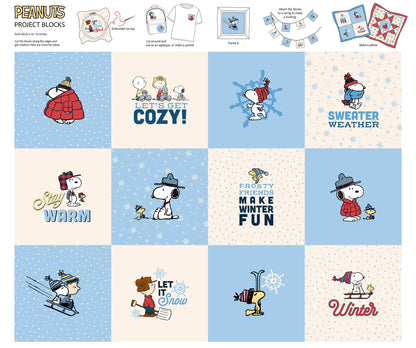 Peanuts fabric
