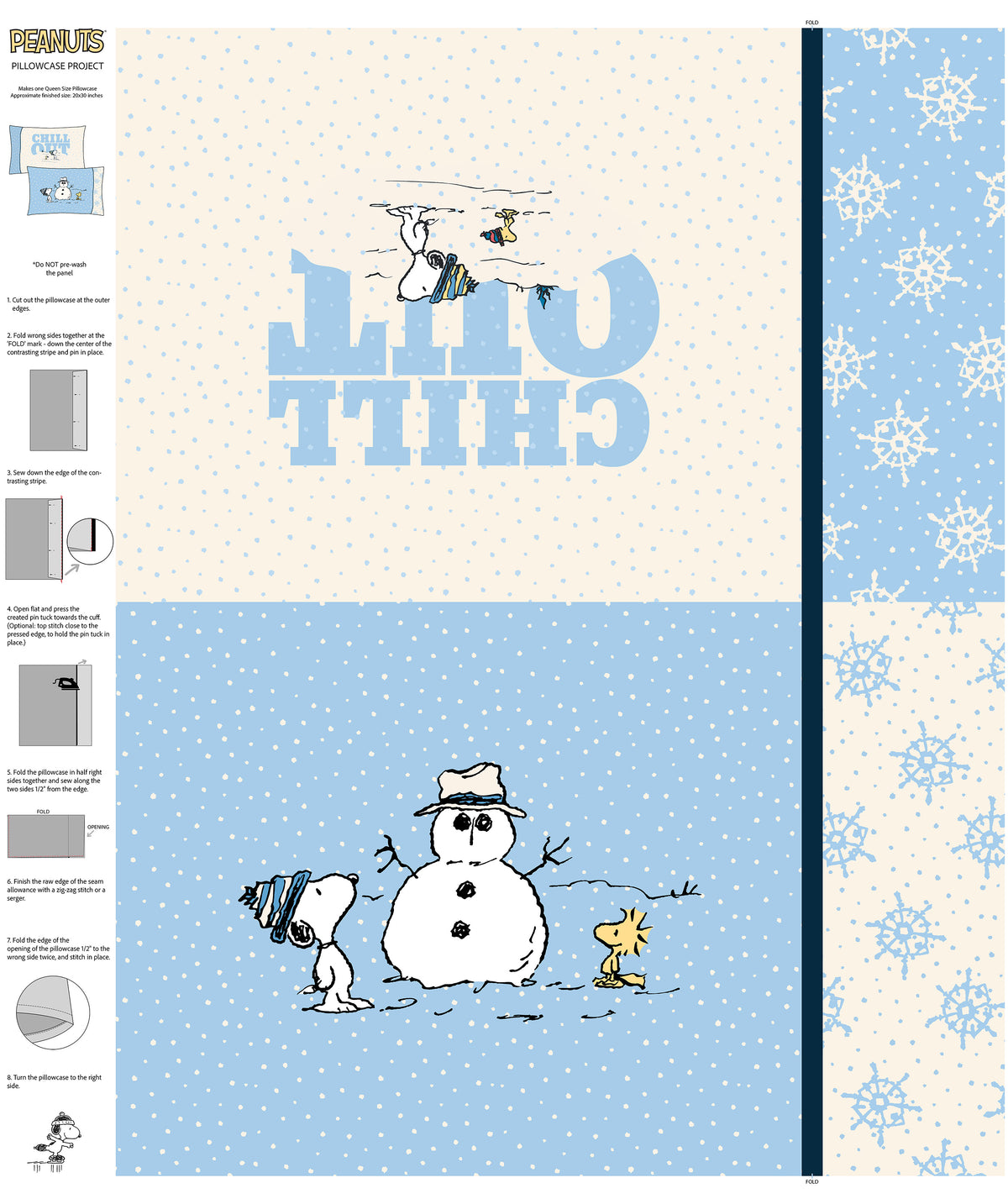 Peanuts fabric