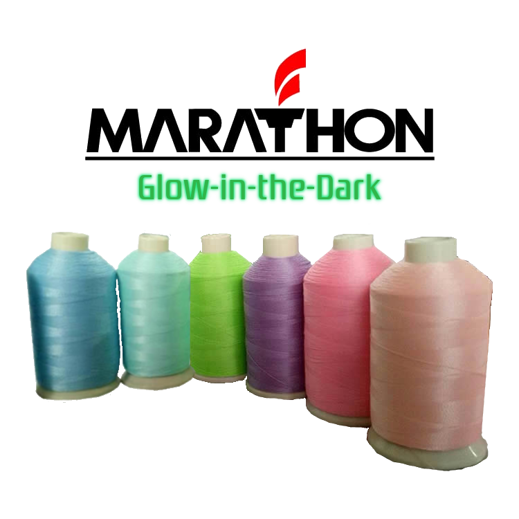 marathon glow-in-the-dark thread