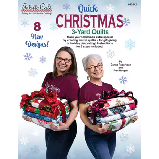 Quick Christmas 3-Yard Quilts by Fabric Cafe