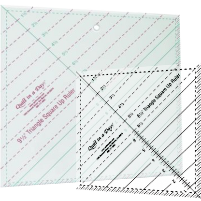 Triangle Square-Up Rulers