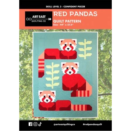 Red Pandas by Art East Quilting Co.