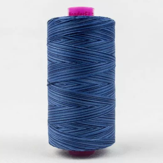 Tutti by Wonderfil (50wt Egyptian Cotton) in blue night 24
