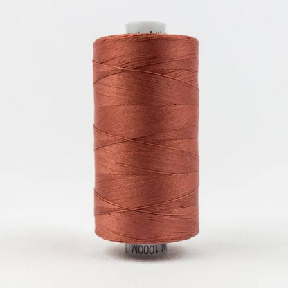 Konfetti by Wonderfil Egyptian Cotton Thread in drab rose