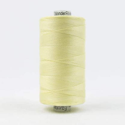 Konfetti by Wonderfil Egyptian Cotton Thread in pale yellow