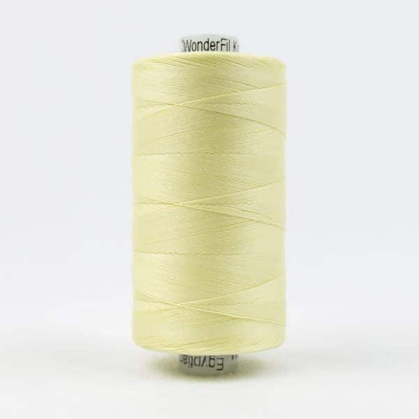 Konfetti by Wonderfil Egyptian Cotton Thread in pale yellow