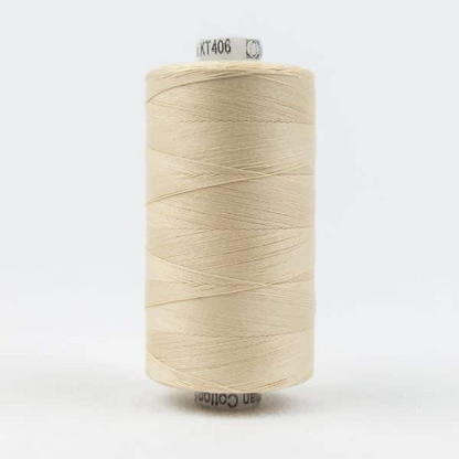Konfetti by Wonderfil Egyptian Cotton Thread in ivory