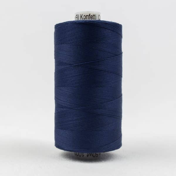 Konfetti by Wonderfil Egyptian Cotton Thread in navy